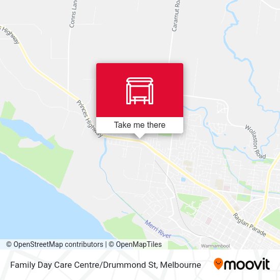 Family Day Care Centre / Drummond St map