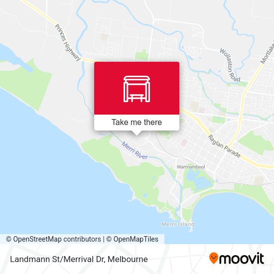 Landmann St/Merrival Dr map