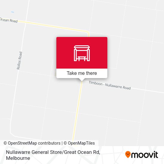 Nullawarre General Store / Great Ocean Rd map