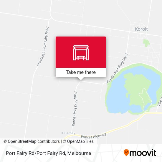 Port Fairy Rd/Port Fairy Rd map