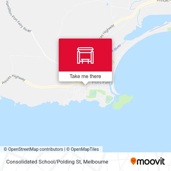 Consolidated School/Polding St map