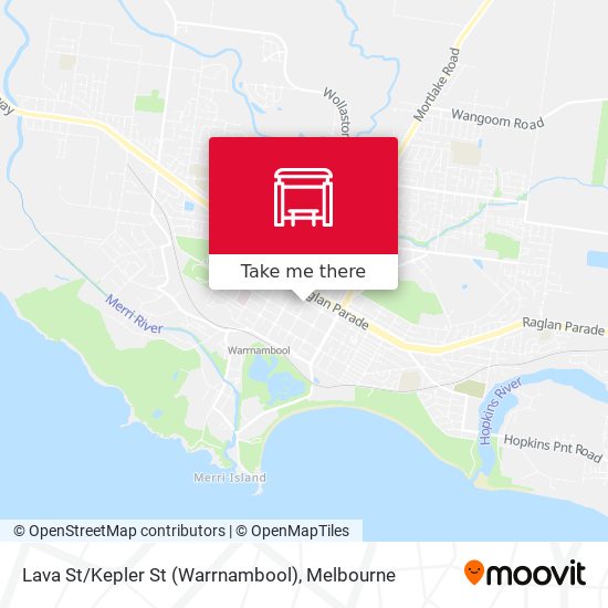 Lava St / Kepler St (Warrnambool) map