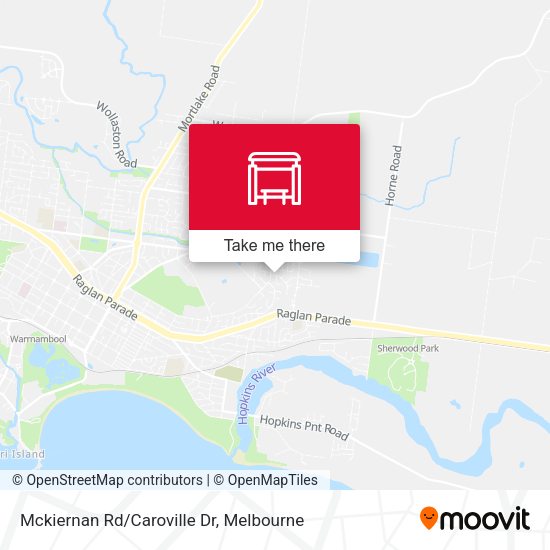 Mckiernan Rd/Caroville Dr map