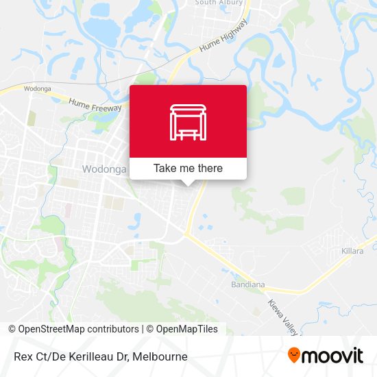 Rex Ct/De Kerilleau Dr map