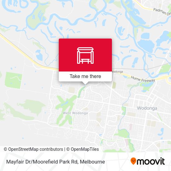 Mayfair Dr/Moorefield Park Rd map