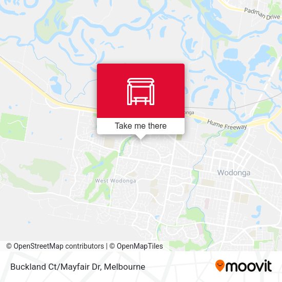 Buckland Ct/Mayfair Dr map