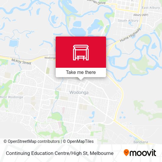 Continuing Education Centre / High St map