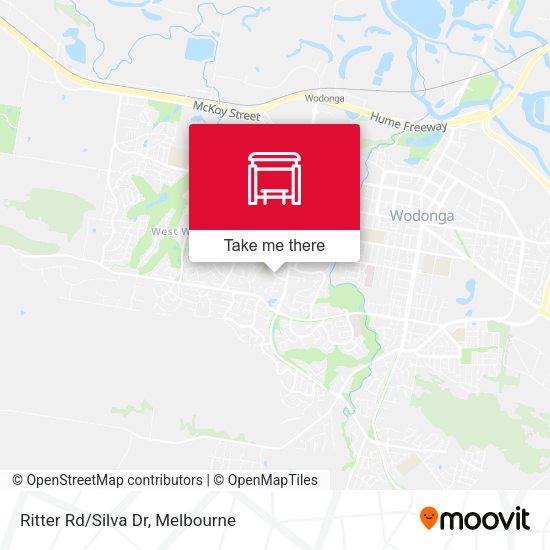 Ritter Rd/Silva Dr map
