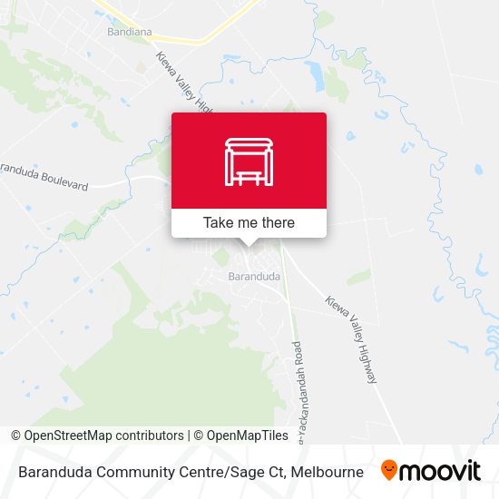Baranduda Community Centre / Sage Ct map