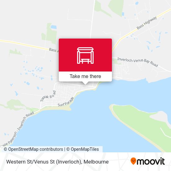 Western St / Venus St (Inverloch) map