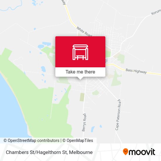 Chambers St/Hagelthorn St map