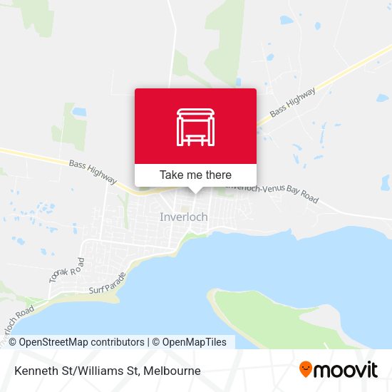 Kenneth St/Williams St map