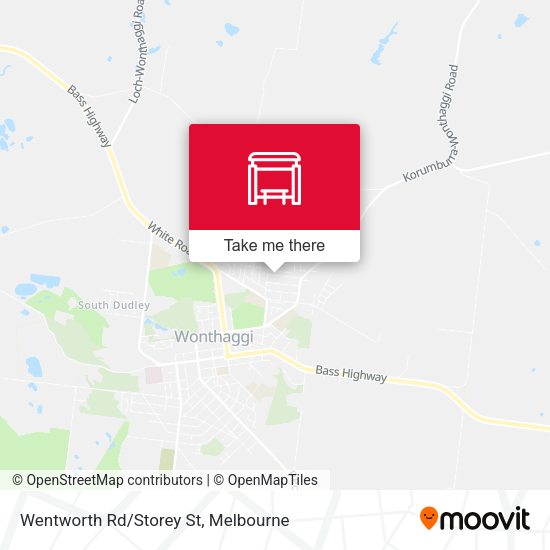 Wentworth Rd/Storey St map