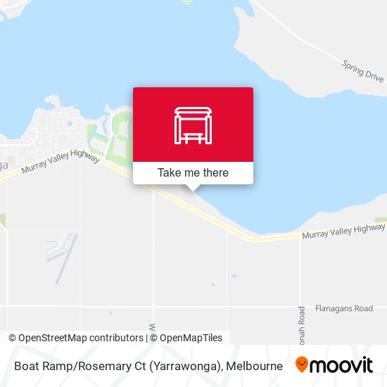 Boat Ramp / Rosemary Ct (Yarrawonga) stop Routes, Schedules, and Fares
