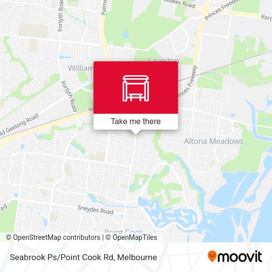 Seabrook Ps/Point Cook Rd map