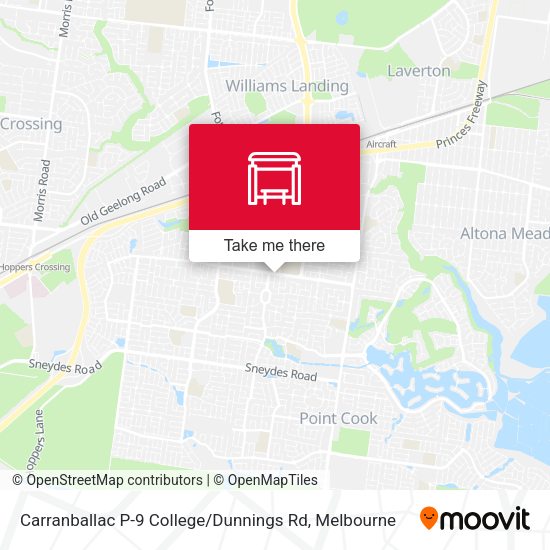 Carranballac P-9 College / Dunnings Rd map