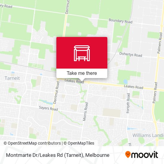 Montmarte Dr / Leakes Rd (Tarneit) map