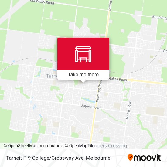 Tarneit P-9 College / Crossway Ave map