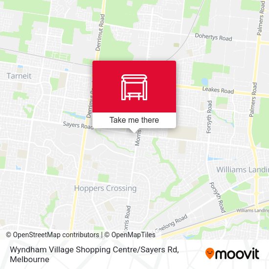 Wyndham Village Shopping Centre / Sayers Rd map