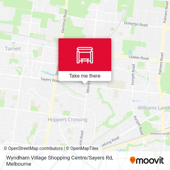 Wyndham Village Shopping Centre / Sayers Rd map