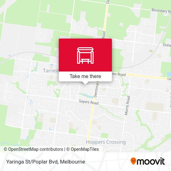Yaringa St/Poplar Bvd map