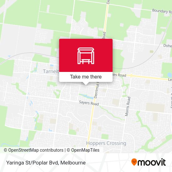 Yaringa St/Poplar Bvd map