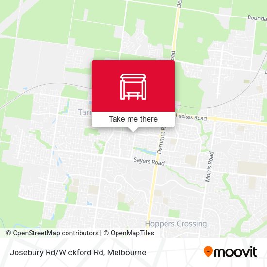 Josebury Rd/Wickford Rd map