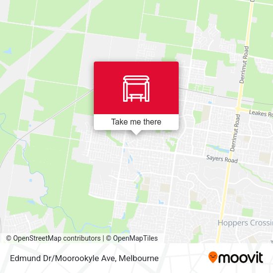 Edmund Dr/Moorookyle Ave map