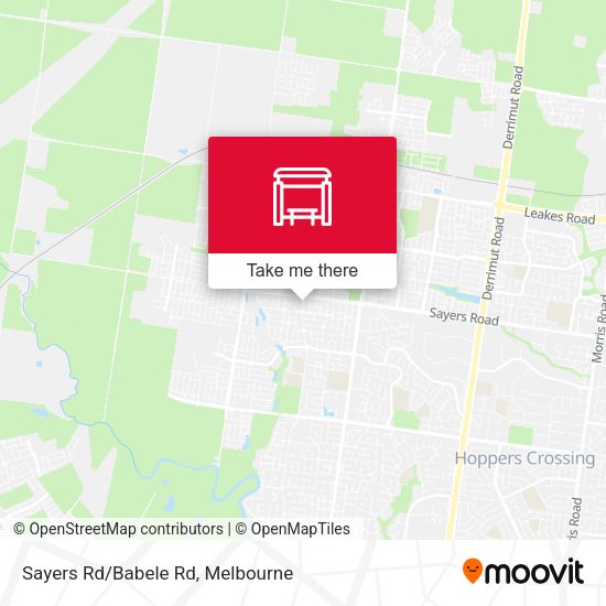 Sayers Rd/Babele Rd map
