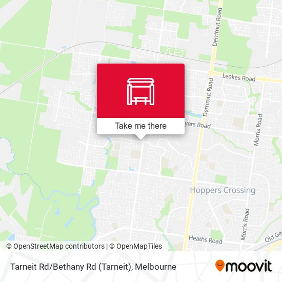 Tarneit Rd / Bethany Rd map