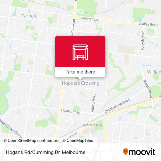 Hogans Rd/Cumming Dr map
