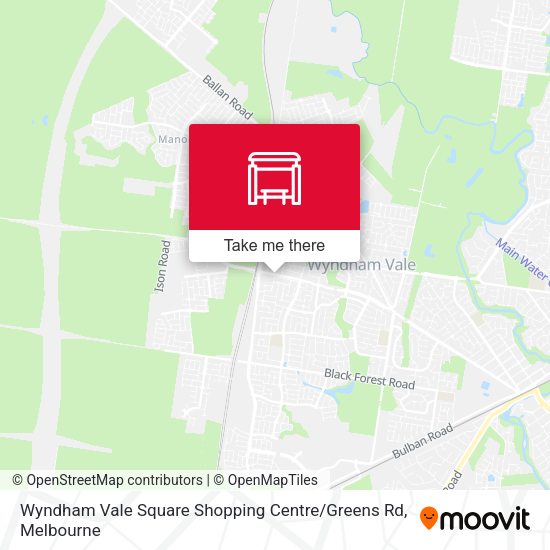 Wyndham Vale Square Shopping Centre / Greens Rd map