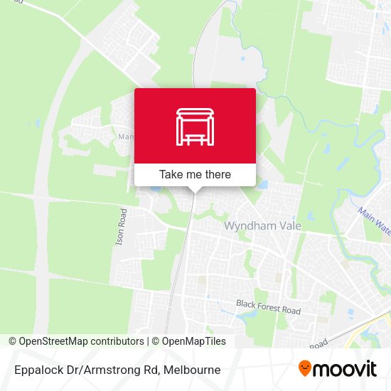 Eppalock Dr/Armstrong Rd map