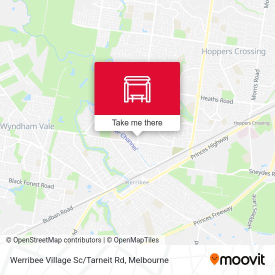 Werribee Village Sc/Tarneit Rd map