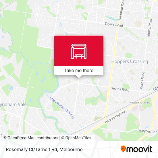 Rosemary Cl/Tarneit Rd map