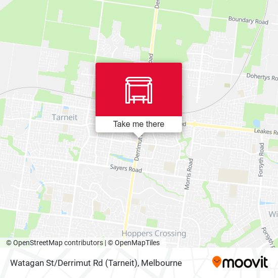 Mapa Watagan St / Derrimut Rd (Tarneit)