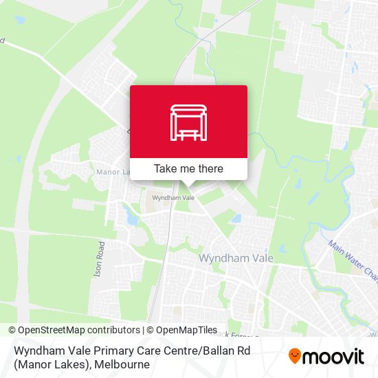 Wyndham Vale Primary Care Centre / Ballan Rd (Manor Lakes) map