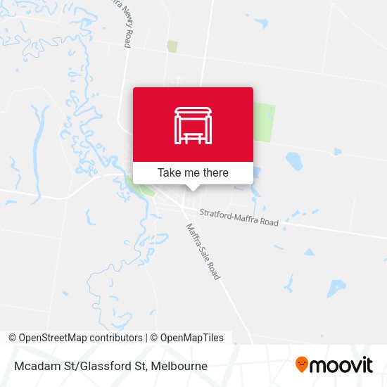 Mcadam St/Glassford St map