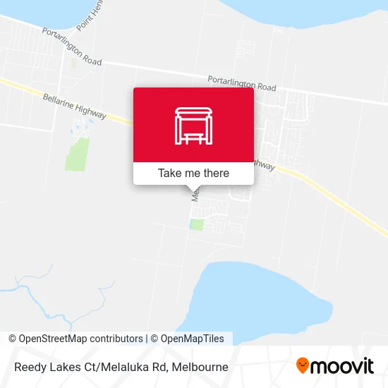 Mapa Reedy Lakes Ct/Melaluka Rd