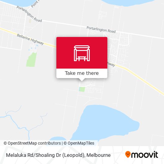 Melaluka Rd / Shoaling Dr (Leopold) map