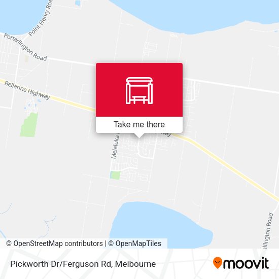 Pickworth Dr/Ferguson Rd map