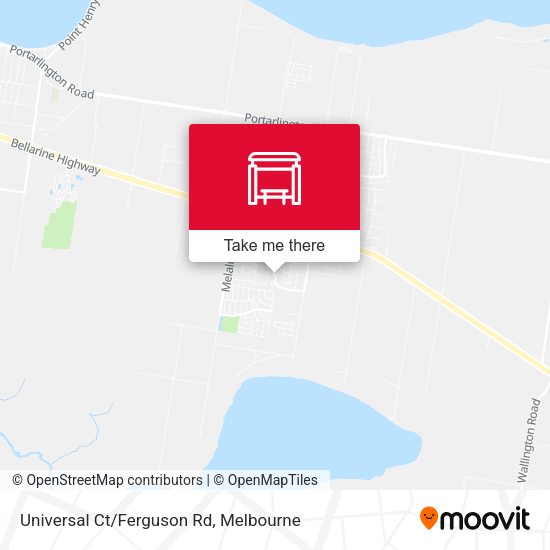 Universal Ct/Ferguson Rd map