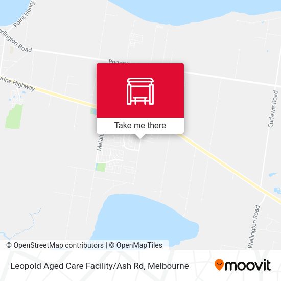 Leopold Aged Care Facility / Ash Rd map