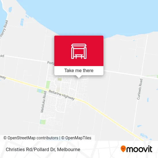 Mapa Christies Rd/Pollard Dr