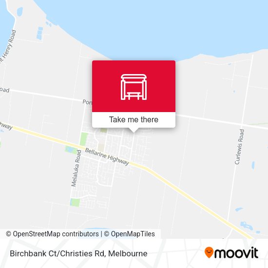 Birchbank Ct/Christies Rd map