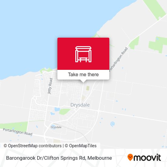 Barongarook Dr / Clifton Springs Rd map