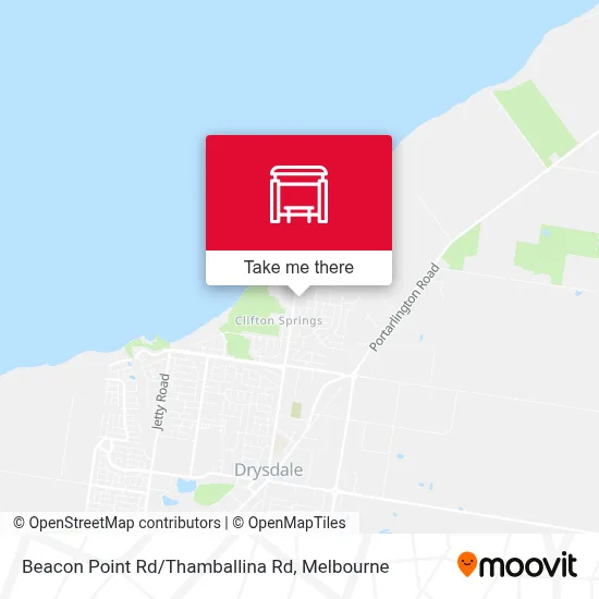 Mapa Beacon Point Rd/Thamballina Rd