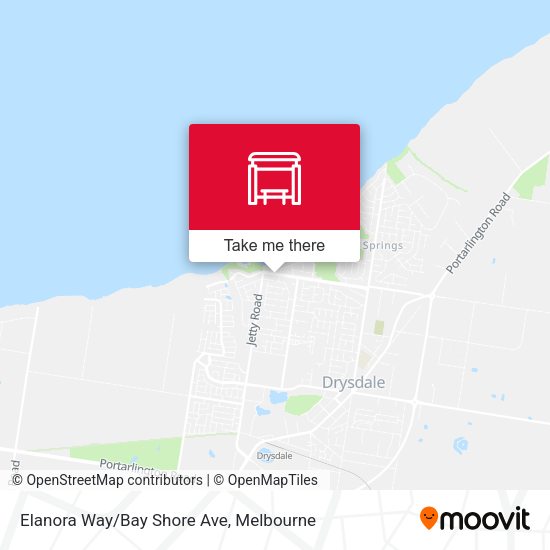 Elanora Way/Bay Shore Ave map