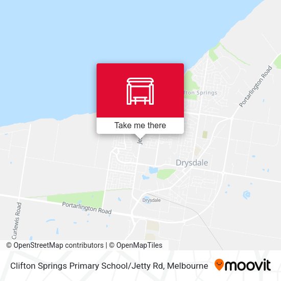 Clifton Springs Primary School / Jetty Rd map