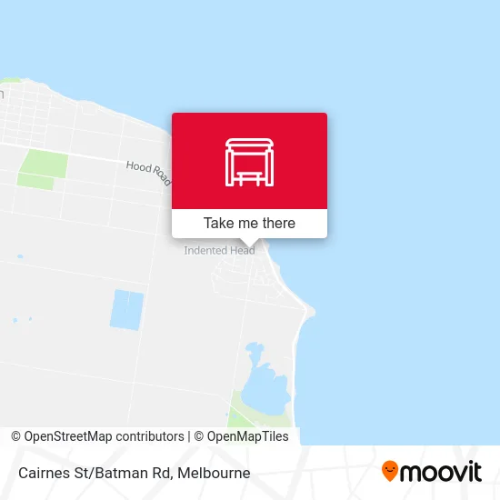 Mapa Cairnes St/Batman Rd